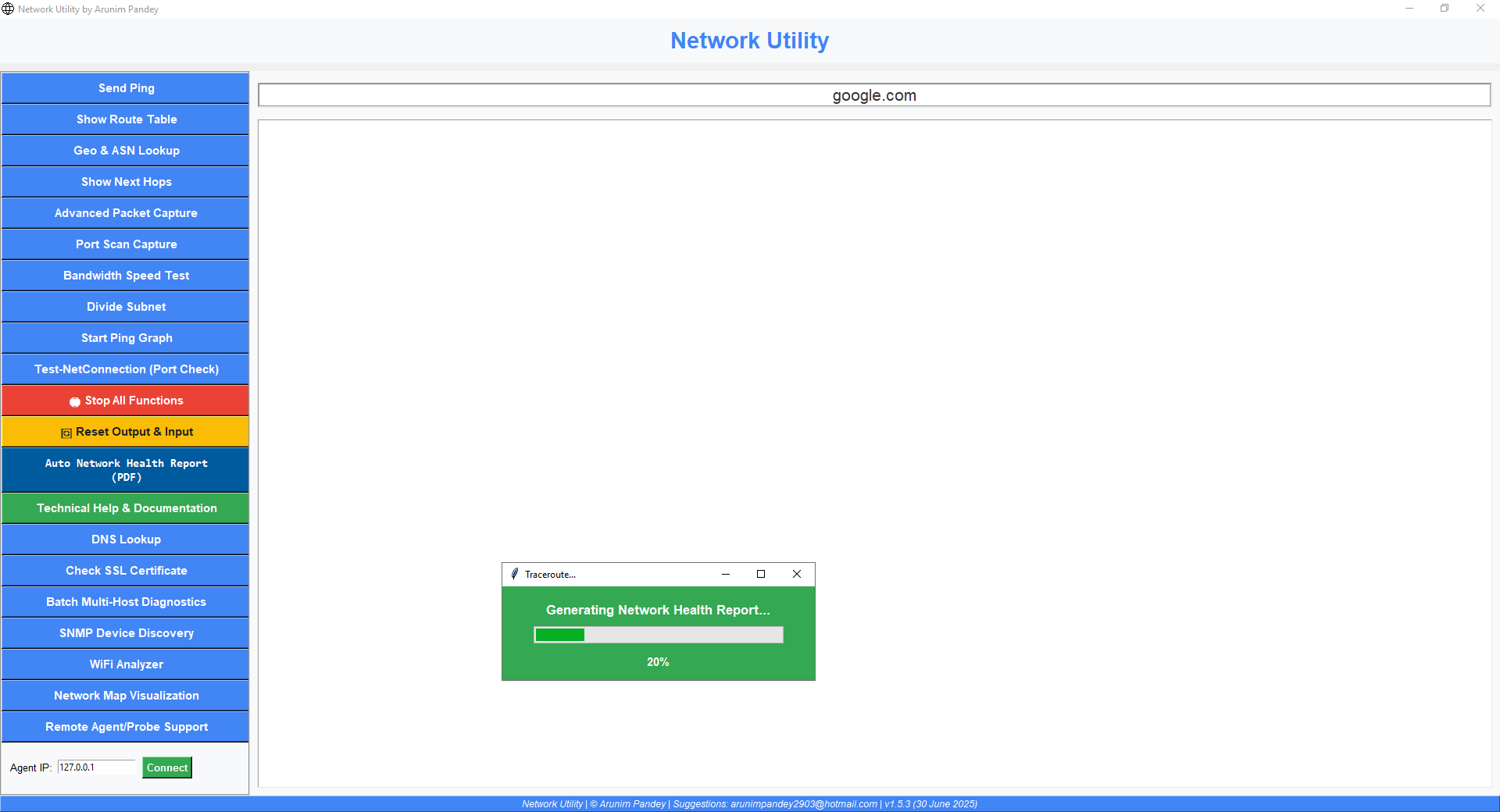Auto Network Health Report PDF