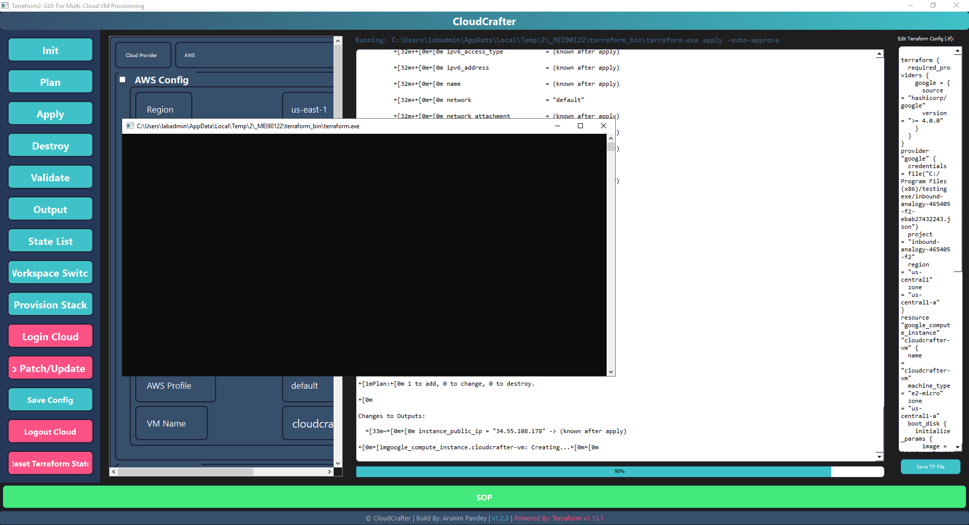 CloudCrafter TF Action